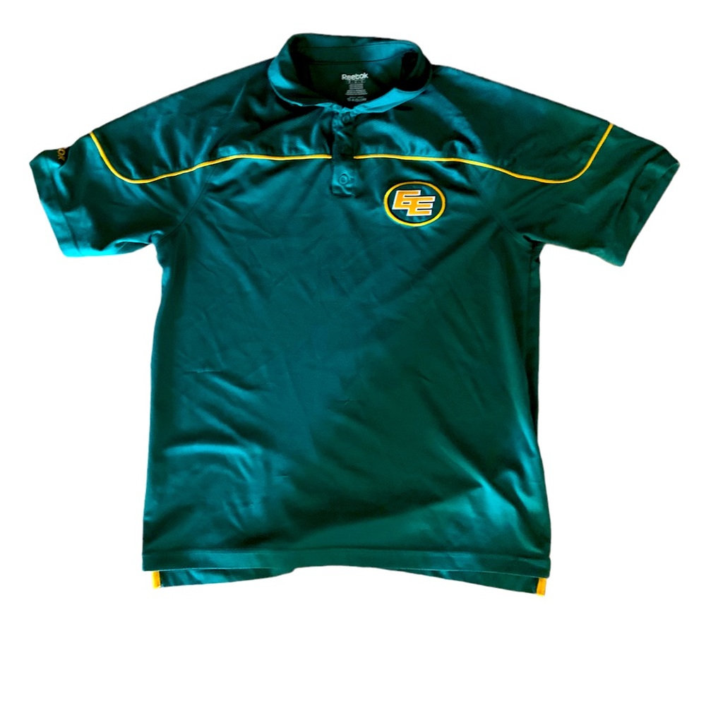 Collectable mens Edmonton Eskimo Coach’s polo shirt. Good condition.